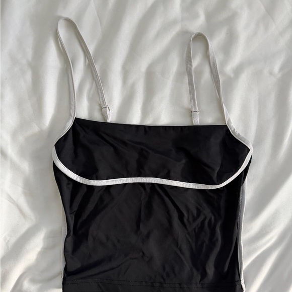 Princess Polly Tops - Princess Polly Black and White Tank